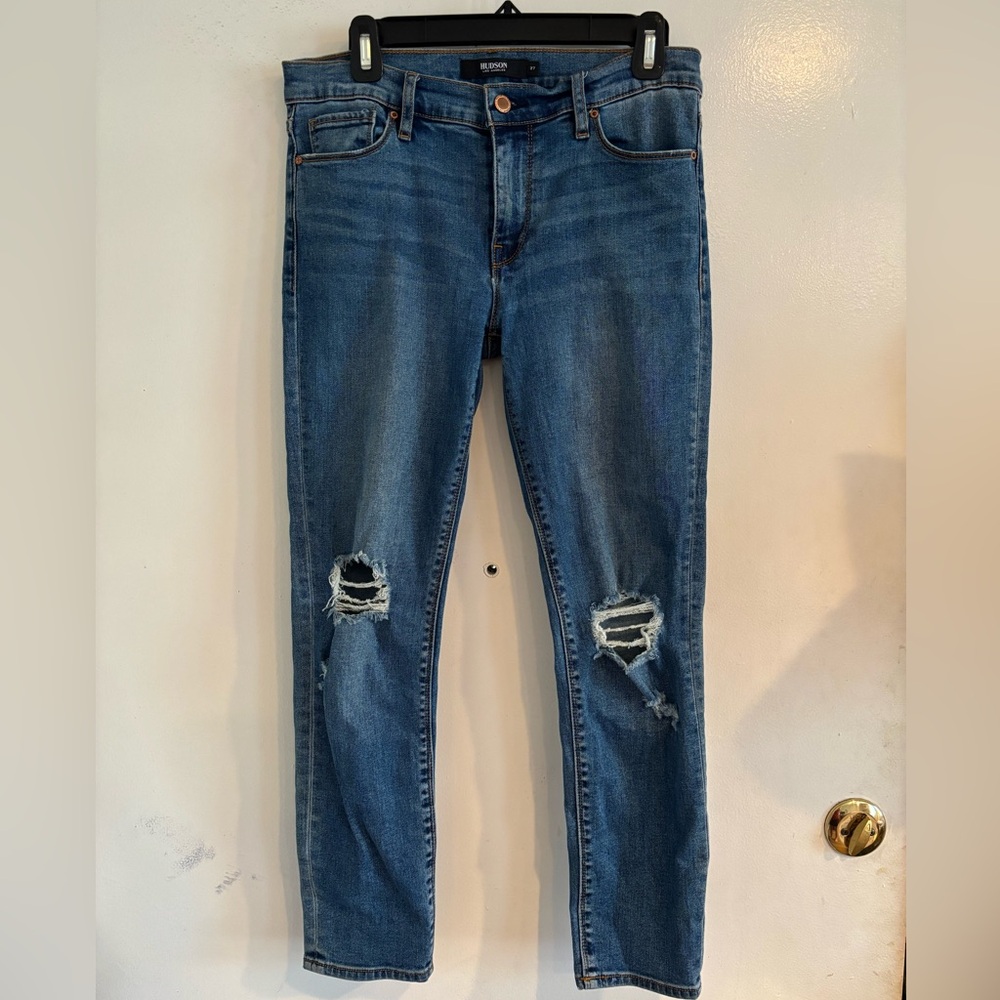 Hudson, Tally Cropped Skinny Jeans